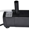 Vidaxl aquariumfilterpomp met actief koolstof 600 l u