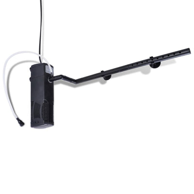Pompa filtro per acquarium Vidaxl con carbonio attivo 800L U