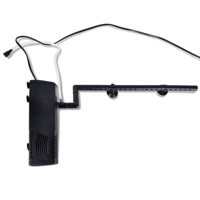Pompa filtro per acquarium Vidaxl con carbonio attivo 800L U