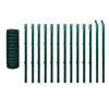 Vidaxl Eurohek 25x1.0 m de acero verde