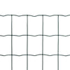 Vidaxl euro hek 10x1,0 m staal groen