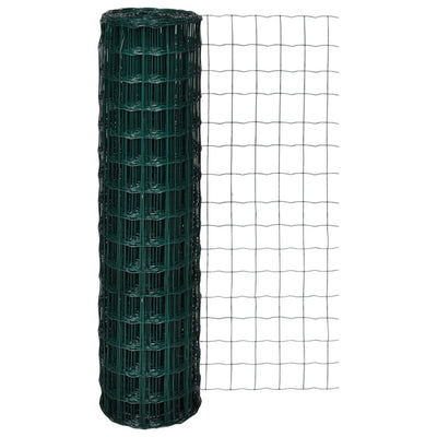 Vidaxl HEK 10x1.5 m de acero verde
