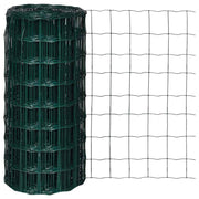 Vidaxl Hek 25x0,8 m in acciaio verde - afbeelding 1