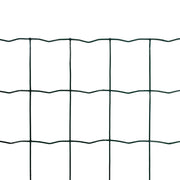 Vidaxl Hek 25x0,8 m in acciaio verde - afbeelding 3