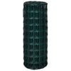 Vidaxl euro hek 25x1,0 m staal groen