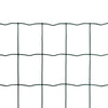 Vidaxl euro hek 25x1,2 m staal groen