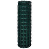 Vidaxl euro hek 25x1,2 m staal groen