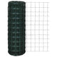 Vidaxl euro hek 10x1,0 m staal groen