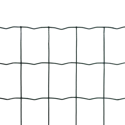 Vidaxl HEK 25x1.0 m de acero verde