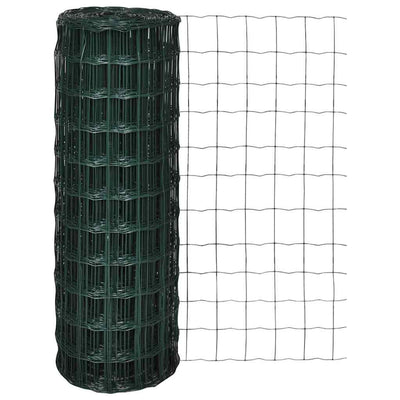 Vidaxl HEK 25x1.2 m de acero verde