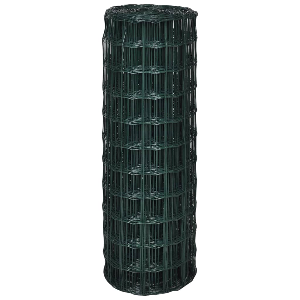Vidaxl HEK 25x1.2 m de acero verde