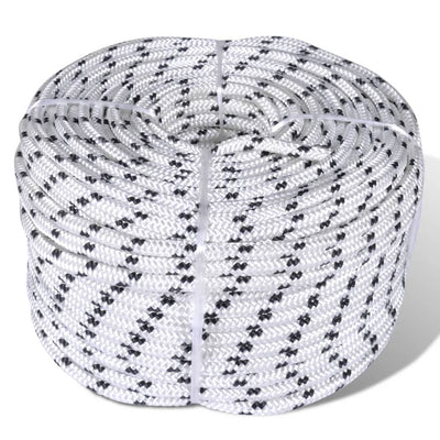 Vidaxl Boat Rope Poliéster trenzado 8 mmx50m