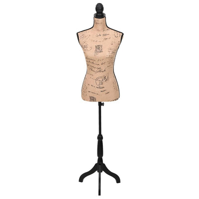 Bambola bambola di estalage vidaxl donna juta marrone -black
