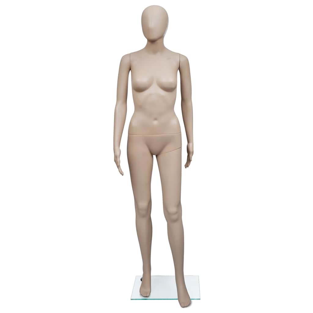 Vidaxl Estalage Doll Woman alrededor de la cabeza