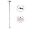 Vidaxl Danspaal in altezza regolabile 224-275 cm