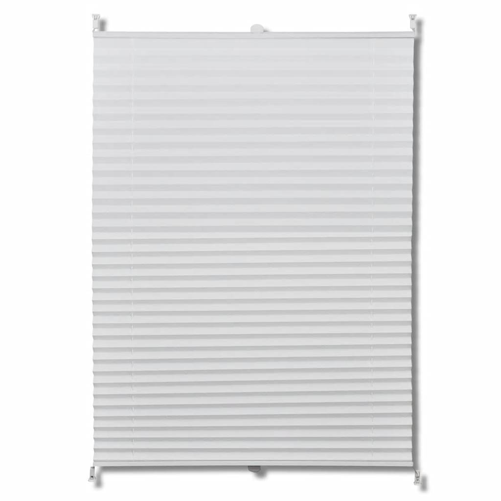 Vidaxl plisséjalind 40x100 cm blanco