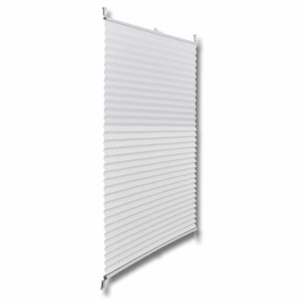 Vidaxl plisséjalind 40x100 cm blanco