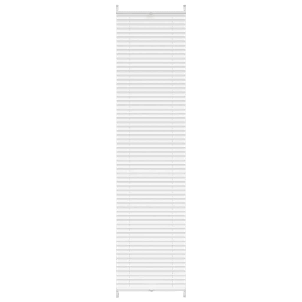 Vidaxl Roller Blind 40x200 cm de blanco plisado