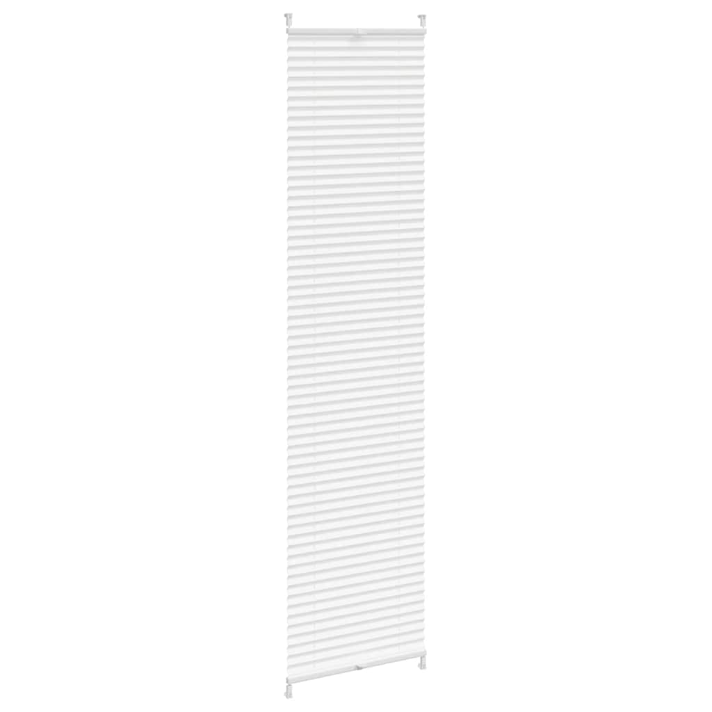Vidaxl Roller Blind 40x200 cm de blanco plisado