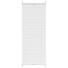 Vidaxl plisséjaloezie 50x125 cm wit