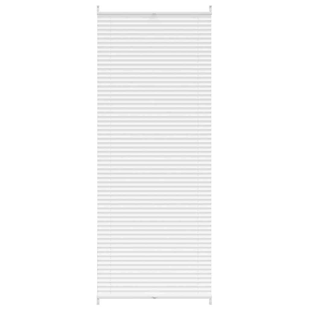 Vidaxl plisséjalind 90x200 cm blanco