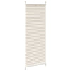 Vidaxl Plissé Roller Blind 60x100cm Cream