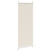 Vidaxl plisséjaloezie 60x125 cm crème