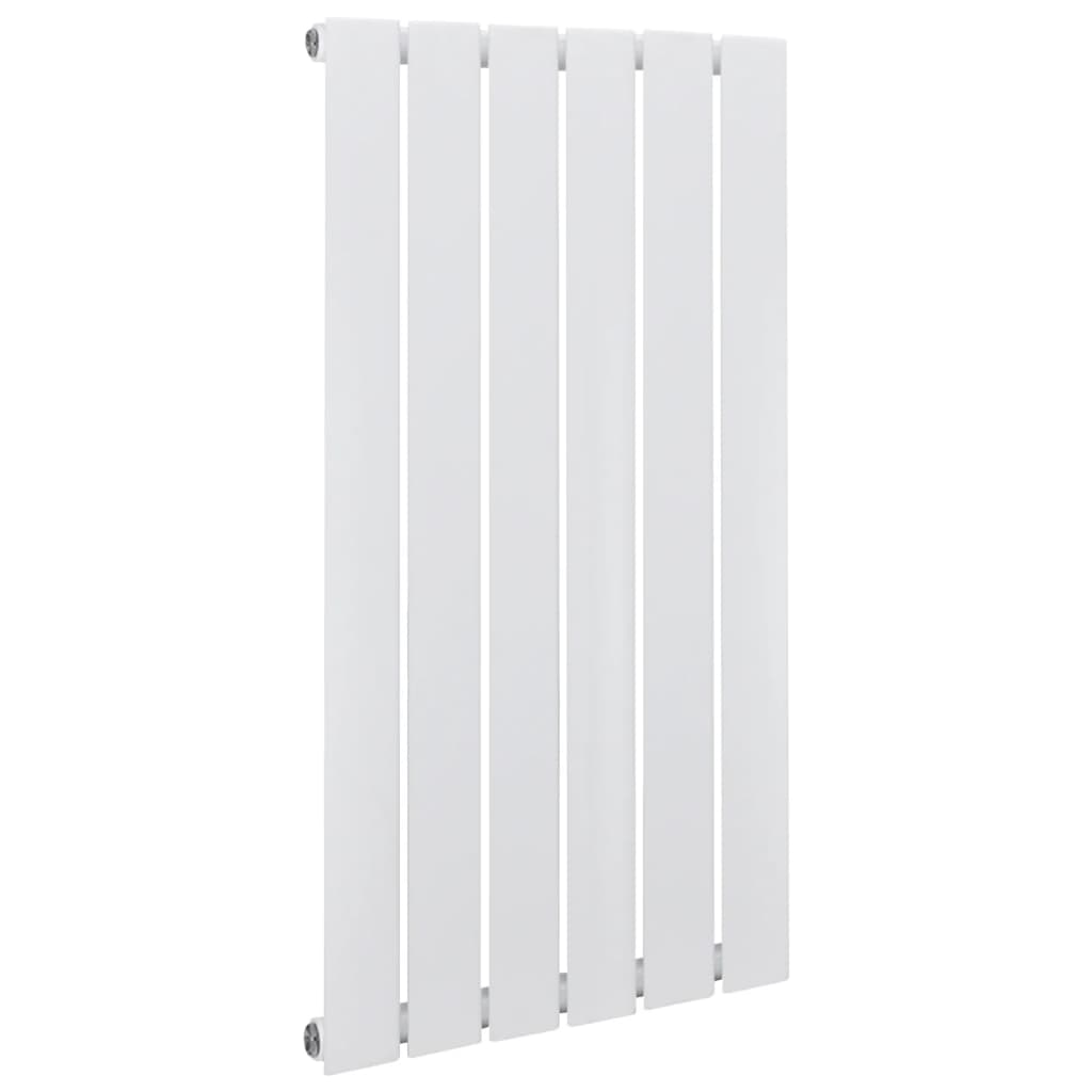 Panel de calentador de radiador Vidaxl 465x900 mm blanco