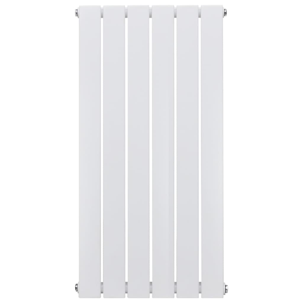 Panel de calentador de radiador Vidaxl 465x900 mm blanco