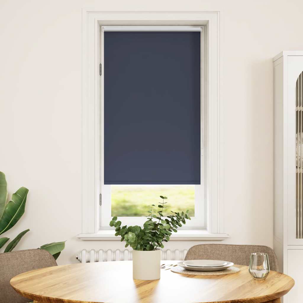 Vidaxl Roller Blind Danning 60 x 120 cm Blu marino