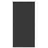 Vidaxl Roller Blind Danning 60 x 120 cm nero