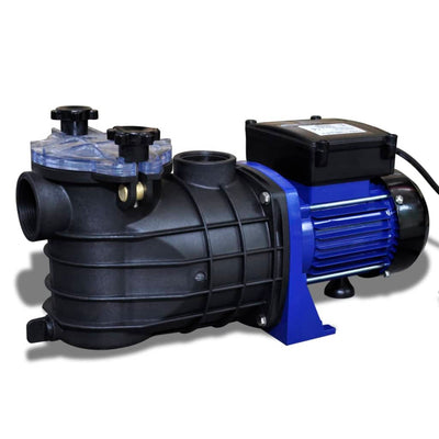 Pompa della piscina di nuoto elettrico Vidaxl 500W BLU