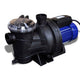 Pompa piscina elettrica Vidaxl 1200W BLU