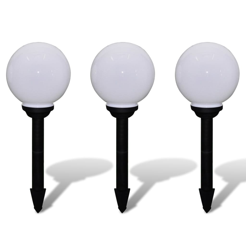 Lampade per path da giardino Vidaxl 3 m con LED per perno di terra 20 cm