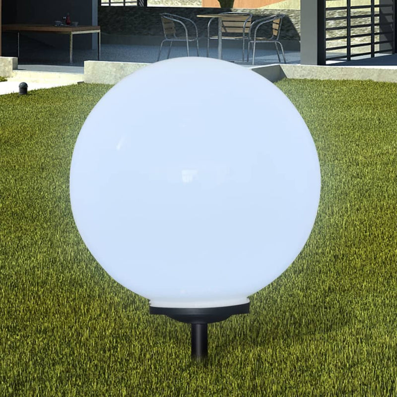 Lámpara de ruta de jardín de Vidaxl con LED de alfiler de tierra 50 cm