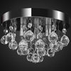 Vidaxl Lampada a soffitto Design Crystal Chrome