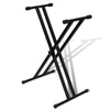 Vidaxl Regolable Keyboard Stand Double X-Frame