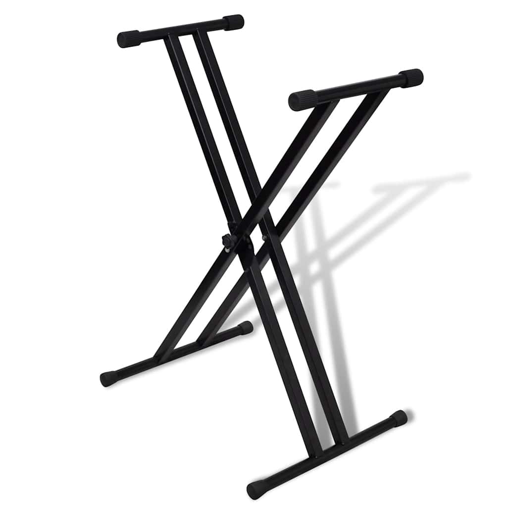 Vidaxl Regolable Keyboard Stand Double X-Frame