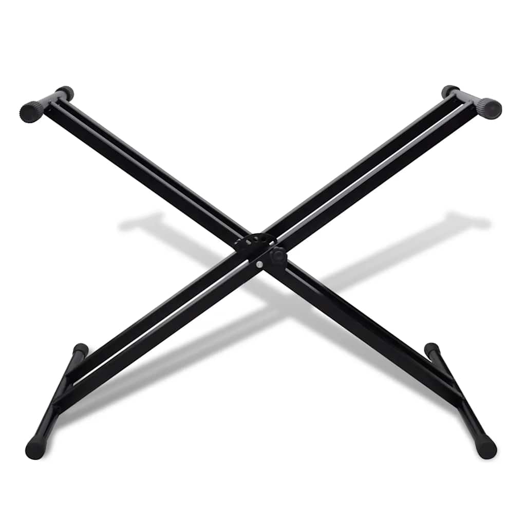 Vidaxl Regolable Keyboard Stand Double X-Frame