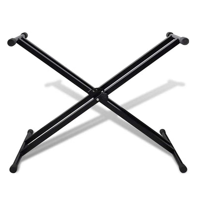 Vidaxl Regolable Keyboard Stand Double X-Frame