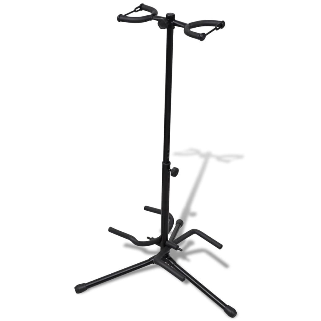 Vidaxl Guitar Stander Regolable Double