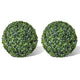 Piante artificiali Vidaxl Buxus Bulb 2 PC 35 cm