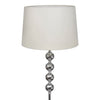 Lampada da pavimento Vidaxl con standard elevato e 4 palline bianche