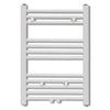 Rejilla de toalla de radiador de Vidaxl recta 500x764 mm