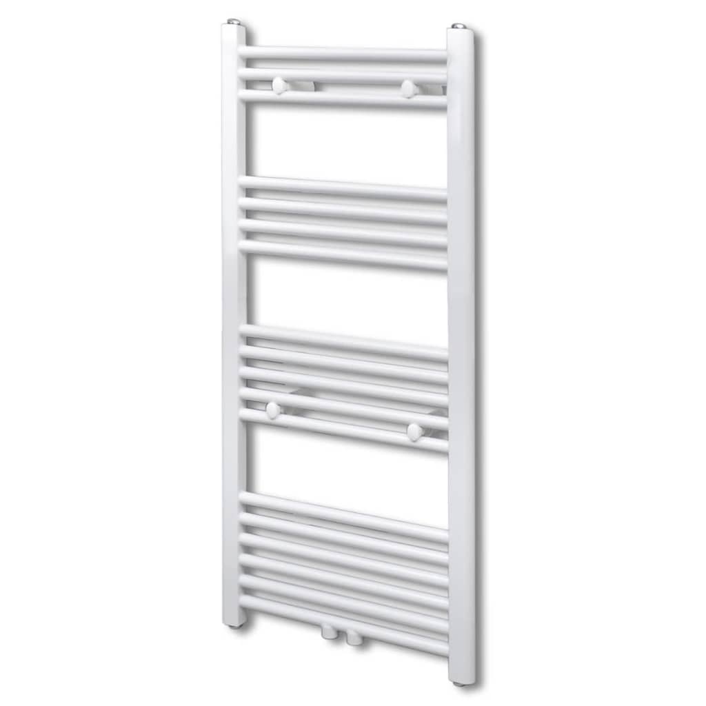 Rejilla de toalla de radiador de Vidaxl recta 600x1160 mm