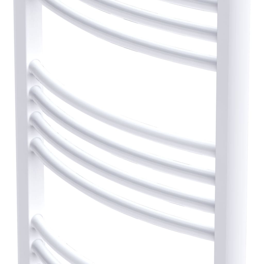 Curva de rejilla de toallas de radiador de Vidaxl 500x764 mm
