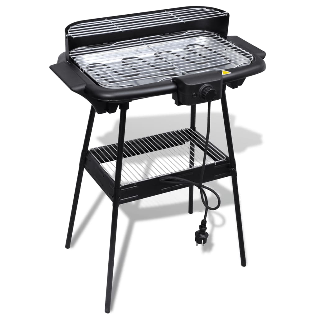 Vidaxl Barbecue elettricamente rettangolare
