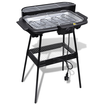 Barbacoa Vidaxl eléctricamente rectangular