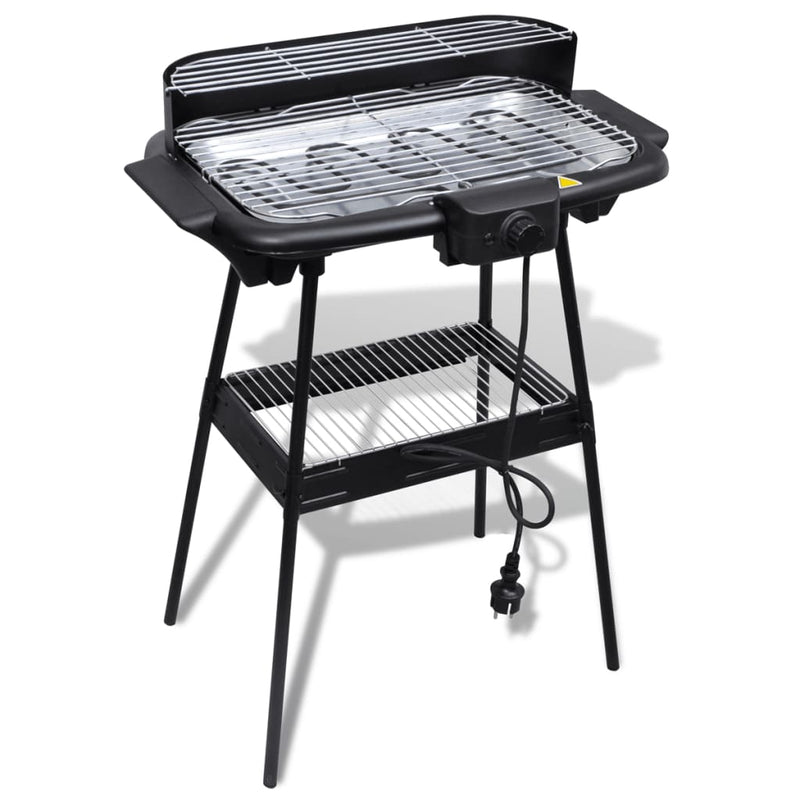 Barbacoa Vidaxl eléctricamente rectangular