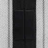 Cortinas de puerta de insectos Vidaxl 2 PCS Magnetic 210x100 cm Negro